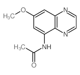 Acetamide, N-(7-methoxy-5-quinoxalinyl)- picture