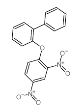 2,4-dinitro-1-(2-phenylphenoxy)benzene Structure