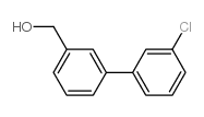 3-(3-Chlorophenyl)benzyl alcohol structure