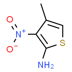 2-Thiophenamine,4-methyl-3-nitro- structure