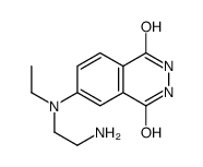 6-(N-(4-aminoethyl)-N-ethyl)amino-2,3-dihydro-1,4-phthalazine-1,4-dione Structure