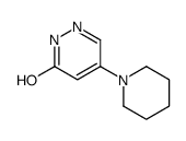 5-(1-PIPERIDINYL)-3(2H)-PYRIDAZINONE结构式