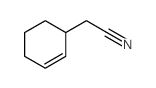 2-(1-cyclohex-2-enyl)acetonitrile Structure