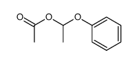 acetic acid-(1-phenoxy-ethyl ester) Structure