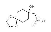 8-(nitromethyl)-1,4-dioxaspiro[4.5]decan-8-ol Structure