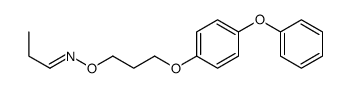 (E)-N-[3-(4-phenoxyphenoxy)propoxy]propan-1-imine Structure