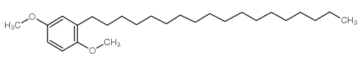 2-N-OCTADECYL-1,4-DIMETHOXYBENZENE Structure