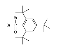 1,3,5-tritert-butyl-2-dibromophosphorylbenzene Structure