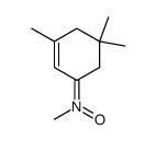 Methanamine, N-(3,5,5-trimethyl-2-cyclohexen-1-ylidene)-, N-oxide, (Z) Structure