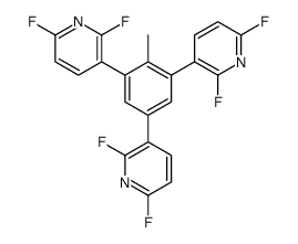 3-[3,5-bis(2,6-difluoropyridin-3-yl)-2-methylphenyl]-2,6-difluoropyridine Structure