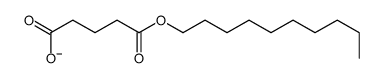 5-decoxy-5-oxopentanoate结构式