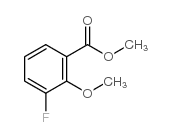 methyl 3-fluoro-2-methoxybenzoate structure