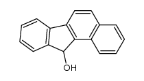 (+/-)-11-hydroxy-11H-benzo[a]fluorene结构式