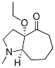 Cyclohepta[b]pyrrol-4(1H)-one, 3a-ethoxyoctahydro-1-methyl-, cis- (9CI)结构式