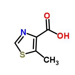 5-Methyl-1,3-thiazole-4-carboxylic acid structure