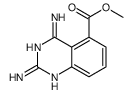 methyl 2,4-diaminoquinazoline-5-carboxylate Structure