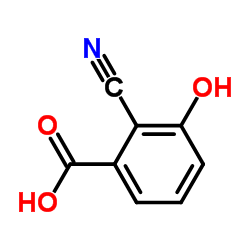 2-Cyano-3-hydroxybenzoic acid结构式