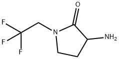 3-amino-1-(2,2,2-trifluoroethyl)pyrrolidin-2-one Structure