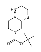 Octahydro-pyrido[3,4-b][1,4]thiazine-6-carboxylicacidtert-butylester结构式