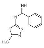 N-(5-methyl-1,3,4-thiadiazol-2-yl)benzenecarboximidamide picture