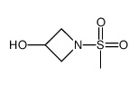 1-methylsulfonylazetidin-3-ol structure