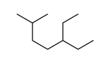 5-ethyl-2-methylheptane结构式