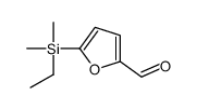 5-[ethyl(dimethyl)silyl]furan-2-carbaldehyde Structure