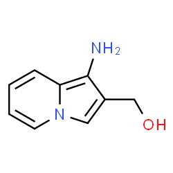 2-Indolizinemethanol,1-amino-(9CI) structure