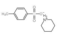 piperidinium toluene-4-sulphonate Structure