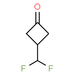 3-(Difluoromethyl)cyclobutanone Structure