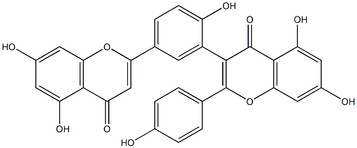 3',3'''-Biapigenin structure