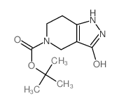 3-Oxo-1,2,3,4,6,7-hexahydro-pyrazolo[4,3-c]pyridine-5-carboxylic acid tert-butyl ester Structure