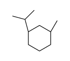 (1S,3R)-1-methyl-3-propan-2-ylcyclohexane Structure