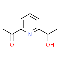 Ethanone, 1-[6-[(1R)-1-hydroxyethyl]-2-pyridinyl]- (9CI)结构式