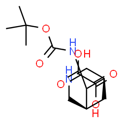 tert-Butyl N-[endo-3-azabicyclo[3.1.1]heptan-6-yl]carbamate oxalic acid Structure