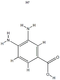 Benzoic acid,3,4-diamino-,conjugate monoacid (8CI) picture