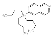 6-(Tributylstannyl)isoquinoline Structure