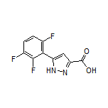 5-(2,3,6-三氟苯基)-1H-吡唑-3-甲酸结构式