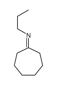 N-propylcycloheptanimine Structure