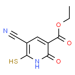 5-氰基-6-巯基-2-氧代-1,2-二氢吡啶-3-羧酸乙酯图片