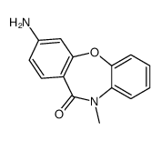 9-amino-5-methylbenzo[b][1,4]benzoxazepin-6-one结构式