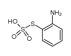 thiosulfuric acid S-(2-amino-phenyl) ester Structure