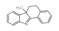 5H-Benzo[a]carbazole, 6,6a-dihydro-6a-methyl- Structure