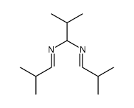 N,N'-diisobutylidene-2-methyl-propane-1,1-diamine Structure