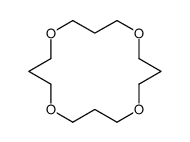 1,5,9,13-tetraoxacyclohexadecane Structure