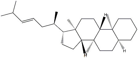 5β-Cholest-23-ene结构式