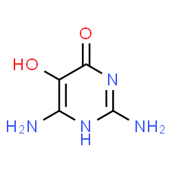 4,5-Pyrimidinedione, 2,6-diamino-1,6-dihydro- (9CI) Structure