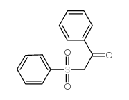 2-(phenylsulfonyl)acetophenone Structure