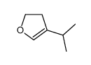 4-(1-Methylethyl)-2,3-dihydrofuran结构式