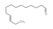 (E)-11-十四碳烯醛结构式